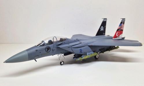 JC Wings f-15SG Strike Eagle 428TH Fighter Squadron 1:72., Verzamelen, Luchtvaart en Vliegtuigspotten, Gebruikt, Schaalmodel, Ophalen of Verzenden