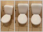 KOOPJE  : 3 witte staan toiletten Duravit / Geberit gedemont, Doe-het-zelf en Bouw, Steen, Toilet, Gebruikt, Ophalen