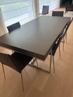 B&B Italia uitschuifbare Athos tafel in grey oak., Huis en Inrichting, Tafels | Eettafels, Ophalen, Zo goed als nieuw