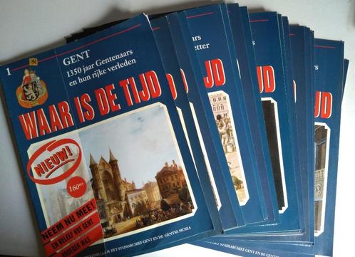 GENT – Waar is de tijd – 1350 jaar Gentenaars - Tijdschrift, Boeken, Geschiedenis | Stad en Regio, Zo goed als nieuw, 15e en 16e eeuw
