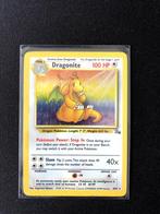 Dragonite holo fossil, Hobby en Vrije tijd, Verzamelkaartspellen | Pokémon, Ophalen of Verzenden, Zo goed als nieuw, Losse kaart