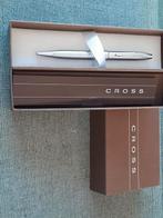 Nieuwe zilveren CROSS balpenbox, Verzamelen, Pennenverzamelingen, Ophalen of Verzenden, Zo goed als nieuw, Vulpen, Cross
