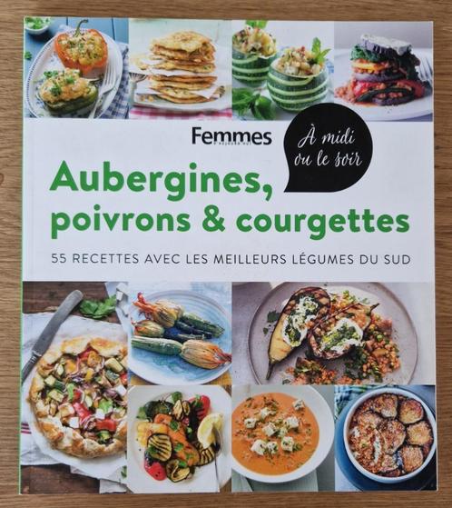 Aubergines, poivrons & courgettes - Boek, Boeken, Kookboeken, Zo goed als nieuw, Ophalen of Verzenden