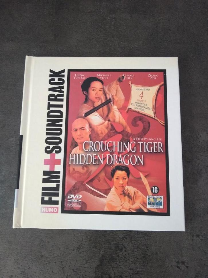 boekje met DVD en CD crouching tiger hidden dragon, CD & DVD, DVD | Action, Enlèvement ou Envoi