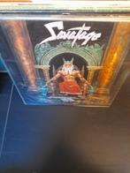 lp - savatage - hall of the mountain king - usa 1987 81775, Cd's en Dvd's, Vinyl | Hardrock en Metal, Ophalen of Verzenden, Gebruikt