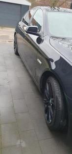 BMW 5, Auto's, BMW, Te koop, Berline, Leder, Zwart