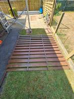 Gratis Houten poort 240x240, Ophalen, Gebruikt