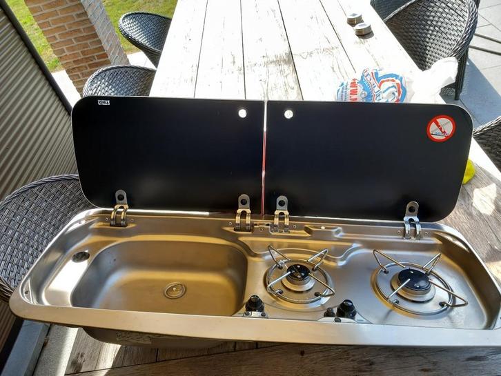 Wasbak & kookplaat, Caravans en Kamperen, Mobilhomes, Particulier, Ophalen