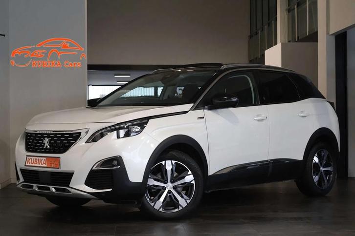 Peugeot 3008 1.2 PureTech Aut Navi Cam LijnA Keyless TrekH 1, Auto's, Peugeot, Bedrijf, Te koop, ABS, Achteruitrijcamera, Airbags