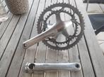 Shimano ultegra 53/39 crankstel, Fietsen en Brommers, Ophalen of Verzenden, Gebruikt