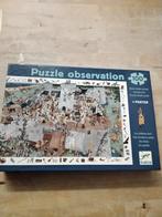 PUZZLE CHATEAU FORT( DJECO OBSERVATION )100  grandes pièces, Hobby & Loisirs créatifs, Comme neuf, Puzzle, Enlèvement