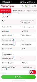 Lave vaisselle beko, Electroménager, Lave-vaisselle, Enlèvement