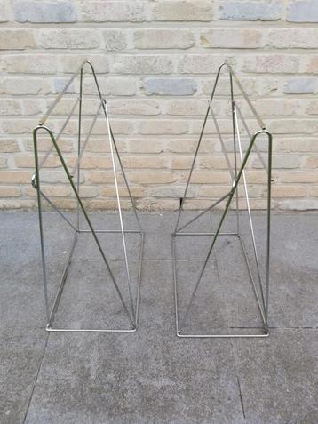 2 pieds de bureau polar chrome kare design beschikbaar voor biedingen