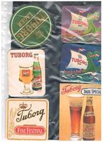 SOUS-VERRES À BIÈRE TUBORG, Envoi, Neuf, Sous-bock