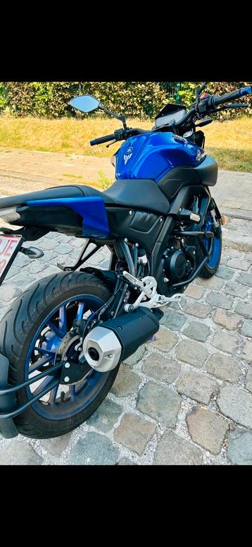 Alleen MT125 vanaf 2023 (5.200 km). beschikbaar voor biedingen