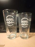 2 verres duvel 666 50cl et 33cl, Enlèvement ou Envoi, Comme neuf