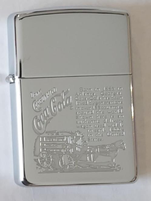 Zippo Coca Cola - "drink Carbonated" Horse Delivery, Collections, Marques & Objets publicitaires, Comme neuf, Autres types, Enlèvement ou Envoi