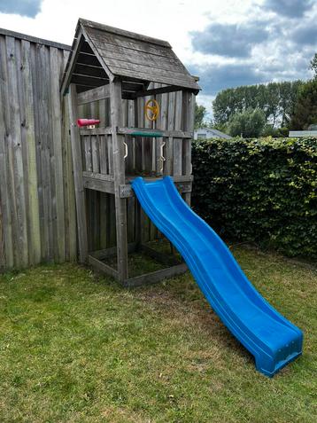 GRATIS - Speeltoren met glijbaan Jungle Gym - GRATIS beschikbaar voor biedingen