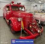 Volvo LV127 Fire Truck | 1946 | Route 66 Auctions, Auto's, Zwart, Bedrijf, Handgeschakeld, Overige carrosserie