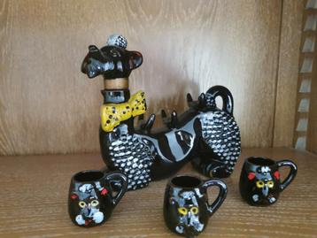 Bouteille carafe vintage pour caniche, Enlèvement ou Envoi