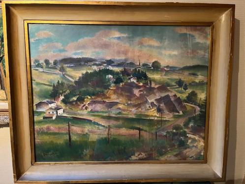 Aquarel Maurice Micha, Antiek en Kunst, Kunst | Schilderijen | Klassiek, Ophalen