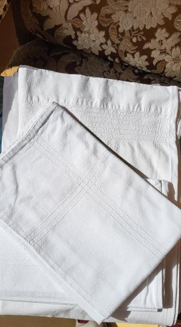 Laken met 2 slopen FLANEL 2pers afmetingen zie omschrijving beschikbaar voor biedingen