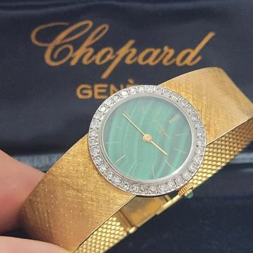 Chopard 18 karaat goud dames horloge, Enlèvement, Comme neuf, Or, Or