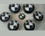 Emblemen Bmw set van 7x logo's zwart wit e60 e90 e39 e46, Auto-onderdelen, Carrosserie, Nieuw, Links, Ophalen of Verzenden, BMW