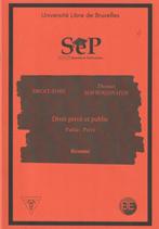 Droit privé et public Partie: Privé Résumé, Livres, Enlèvement ou Envoi, Comme neuf, Enseignement supérieur, Thomas MAVROGONATOS