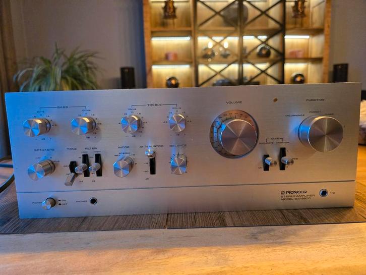 Pioneer SA-9900 Vintage hifi-versterker • Collector, Audio, Tv en Foto, Versterkers en Ontvangers, Gebruikt, Pioneer, Ophalen of Verzenden