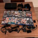 Playstation 2 + Controllers + Games + Singstar + HDMI Lot, Games en Spelcomputers, Ophalen, Zo goed als nieuw, Met games