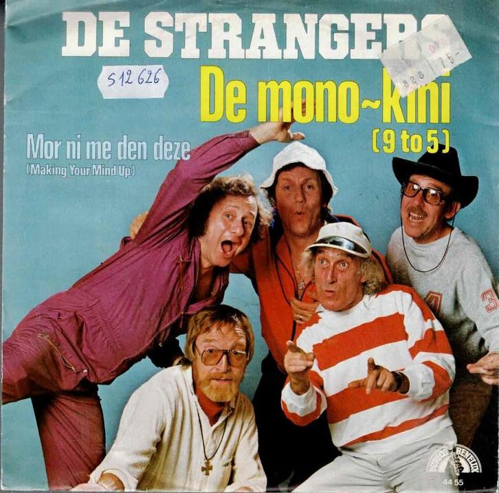 Vinyl, 7"    -   De Strangers – De Mono-Kini ...., Cd's en Dvd's, Vinyl | Overige Vinyl, Overige formaten, Ophalen of Verzenden