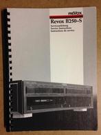 REVOX- Manuel de service, TV, Hi-fi & Vidéo, Amplificateurs & Ampli-syntoniseurs, Autres marques, Enlèvement, Utilisé