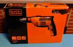 Black&Decker perceuse à percussion NEUVE, Boormachine, 600 watt of meer, Variabele snelheid, Nieuw