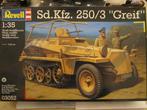 REVELL Sdkfz.250/3 'Greif' 1/35, Hobby en Vrije tijd, Modelbouw | Auto's en Voertuigen, Verzenden, Overige typen, Zo goed als nieuw