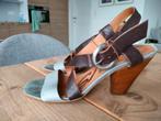 Super mooie sandalen met hak van 7 cm. Echt leder! Gixus. Ma, Kleding | Dames, Schoenen, Gixus, Bruin, Gedragen, Sandalen of Muiltjes