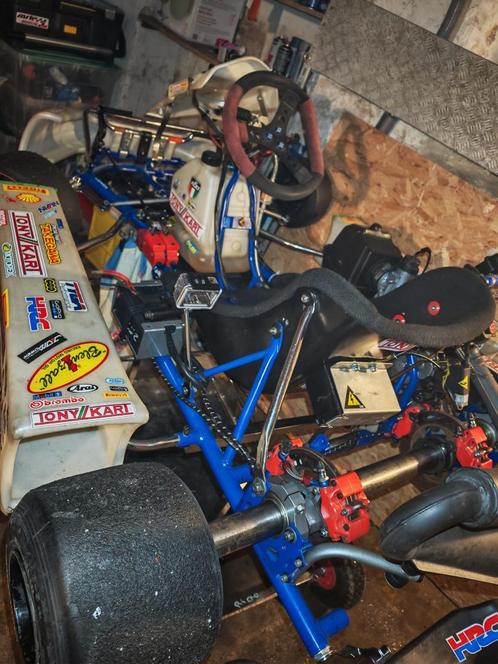 Karting 125cc Rotax max Senior, Sport en Fitness, Karting, Gebruikt, Kart, Ophalen