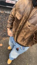 Vintage jas bruin, Kleding | Heren, Jassen | Winter, Ophalen, Zo goed als nieuw, Bruin