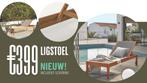 Ligstoel, Tuin en Terras, Ophalen, Nieuw, Hout, Verstelbaar