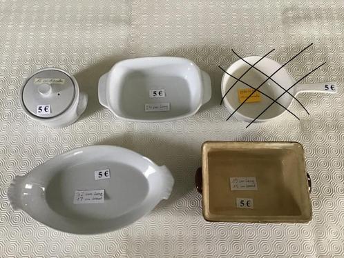 7 ovenschotels aan 5 euro per stuk, Huis en Inrichting, Keuken | Potten en Pannen, Zo goed als nieuw, Ophalen of Verzenden