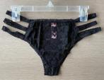 Zwarte kanten slip Hunkemöller maat L - NIEUW, Kleding | Dames, Ondergoed en Lingerie, Hunkemöller, Verzenden, Zwart, Slip