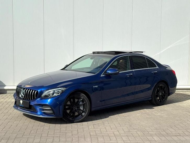 ✅ Mercedes-Benz C 43 AMG 4-Matic 9G-Tronic Pano Facelift, Auto's, Mercedes-Benz, Bedrijf, Te koop, C-Klasse, 4x4, ABS, Achteruitrijcamera