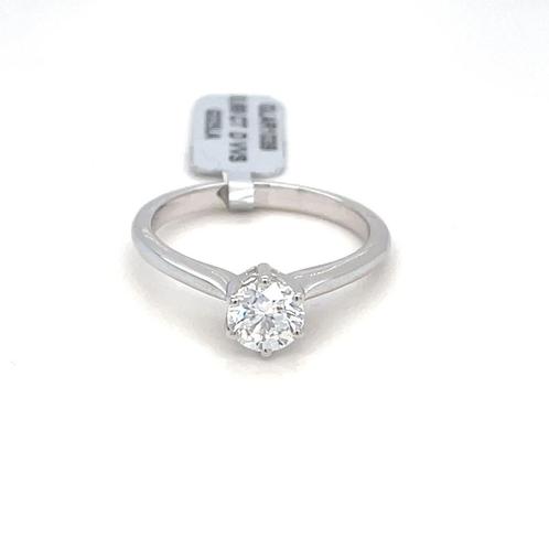 0.69 CT 6 PRONG BRILLIANT CUT DIAMOND RING, Bijoux, Sacs & Beauté, Bagues, Neuf, Femme ou Homme, 20 ou plus grands, Blanc, Or