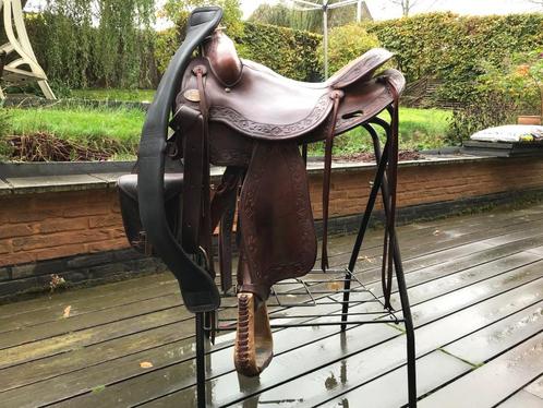 Selle Western Deuber, Animaux & Accessoires, Chevaux & Poneys | Selles, Comme neuf, Western, Enlèvement