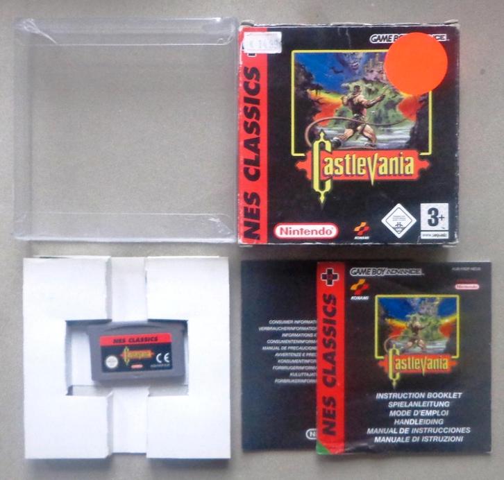 Castlevania NES Classics voor de Gameboy Compleet, Games en Spelcomputers, Games | Nintendo Game Boy, Gebruikt, Ophalen of Verzenden