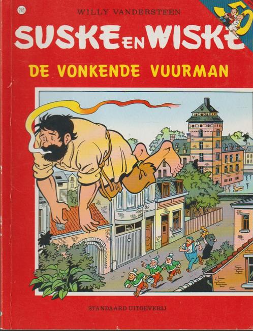 Strip Suske en Wiske nr. 246 - De vonkende vuurman., Livres, BD, Enlèvement ou Envoi