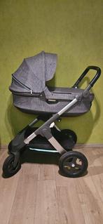 kinderwagen 3-in-1 Stokke Crusi met maxi cosi etc, Kinderen en Baby's, Gebruikt, Luchtbanden, Ophalen, Kinderwagen