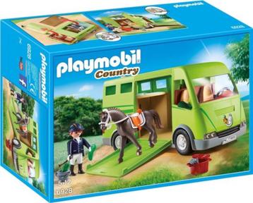 Playmobil Country Paardenvrachtwagen -6928, Ophalen of Verzenden