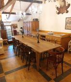 lange handgemaakte eettafel 320 cm lang, Ophalen