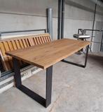 Houten eettafel, Huis en Inrichting, Tafels | Eettafels, Ophalen, 50 tot 100 cm, Zo goed als nieuw, 150 tot 200 cm